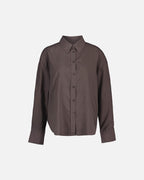 FLOYD Skjorte Lily - Dark Brown