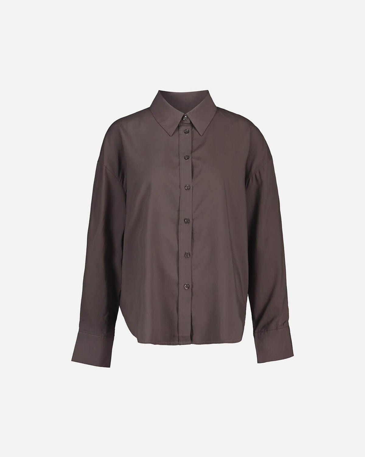 FLOYD Skjorte Lily - Dark Brown
