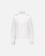 FLOYD Bluse Vanda Satin - Offwhite