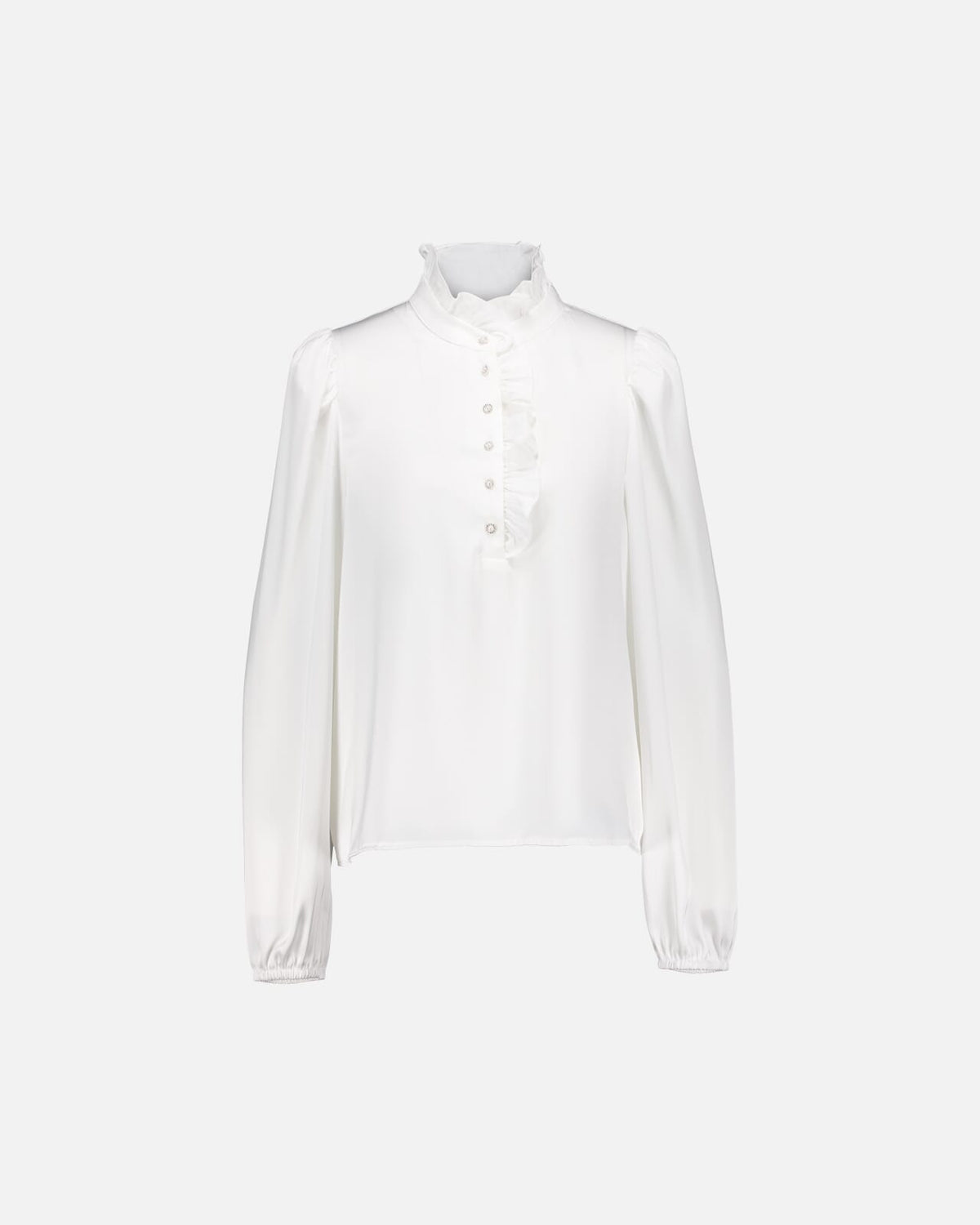FLOYD Bluse Vanda Satin - Offwhite