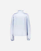 FLOYD Bluse Vanda Satin - Regatta Blue