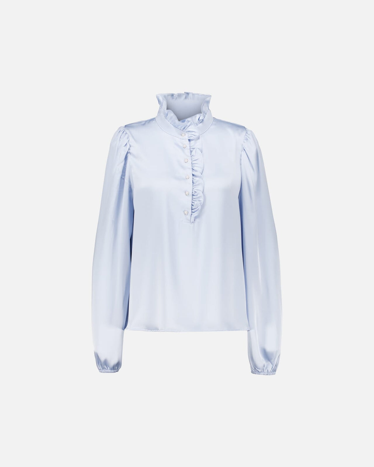 FLOYD Bluse Vanda Satin - Regatta Blue