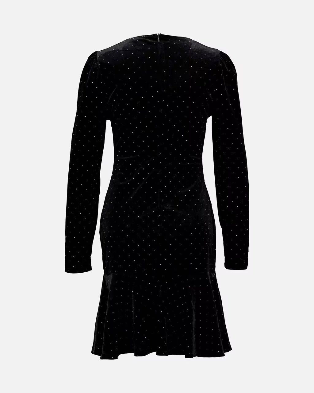 FLOYD Kjole Adra Star Velvet - Black