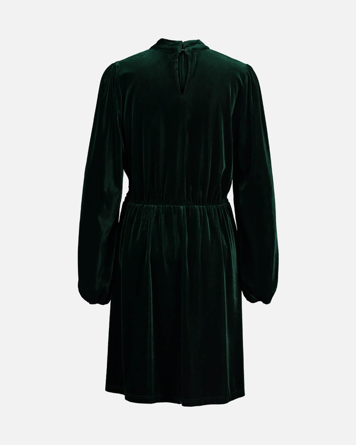 FLOYD Kjole Aliba Velour - Dark Green