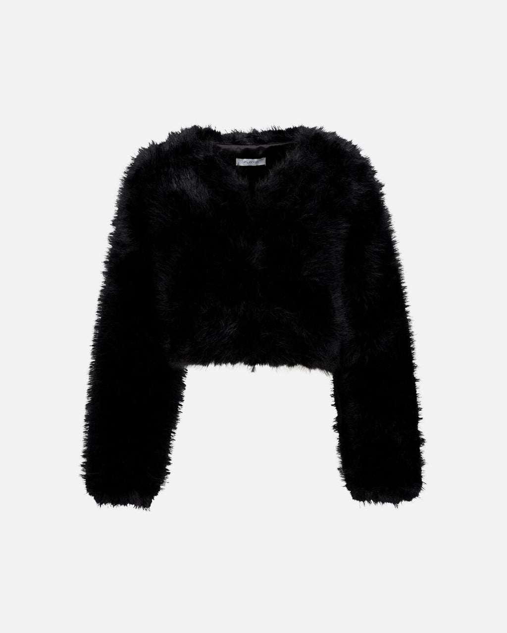 FLOYD Jakke Bentine Faux Fur - Black