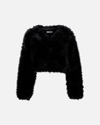 FLOYD Jakke Bentine Faux Fur - Black