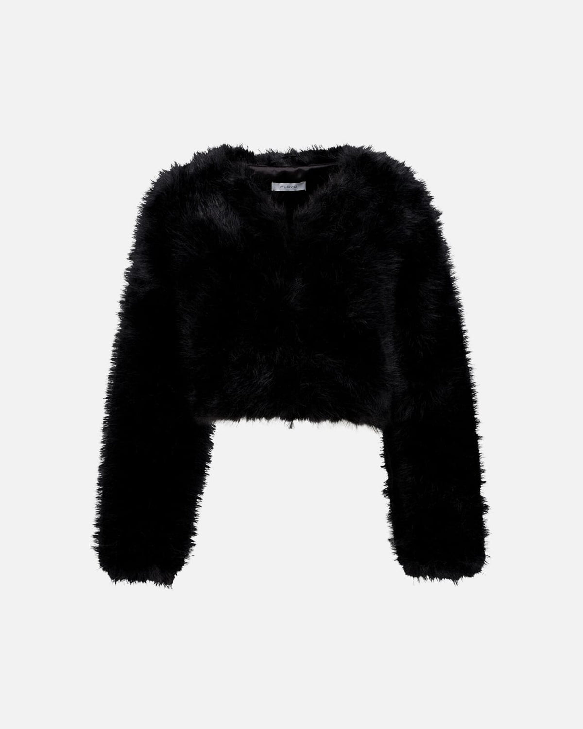 FLOYD Jakke Bentine Faux Fur - Black