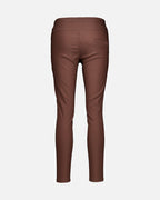 FLOYD Bukse Marina Zip - Dark Brown