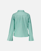 FLOYD Skjorte Cat Cotton - Light Green