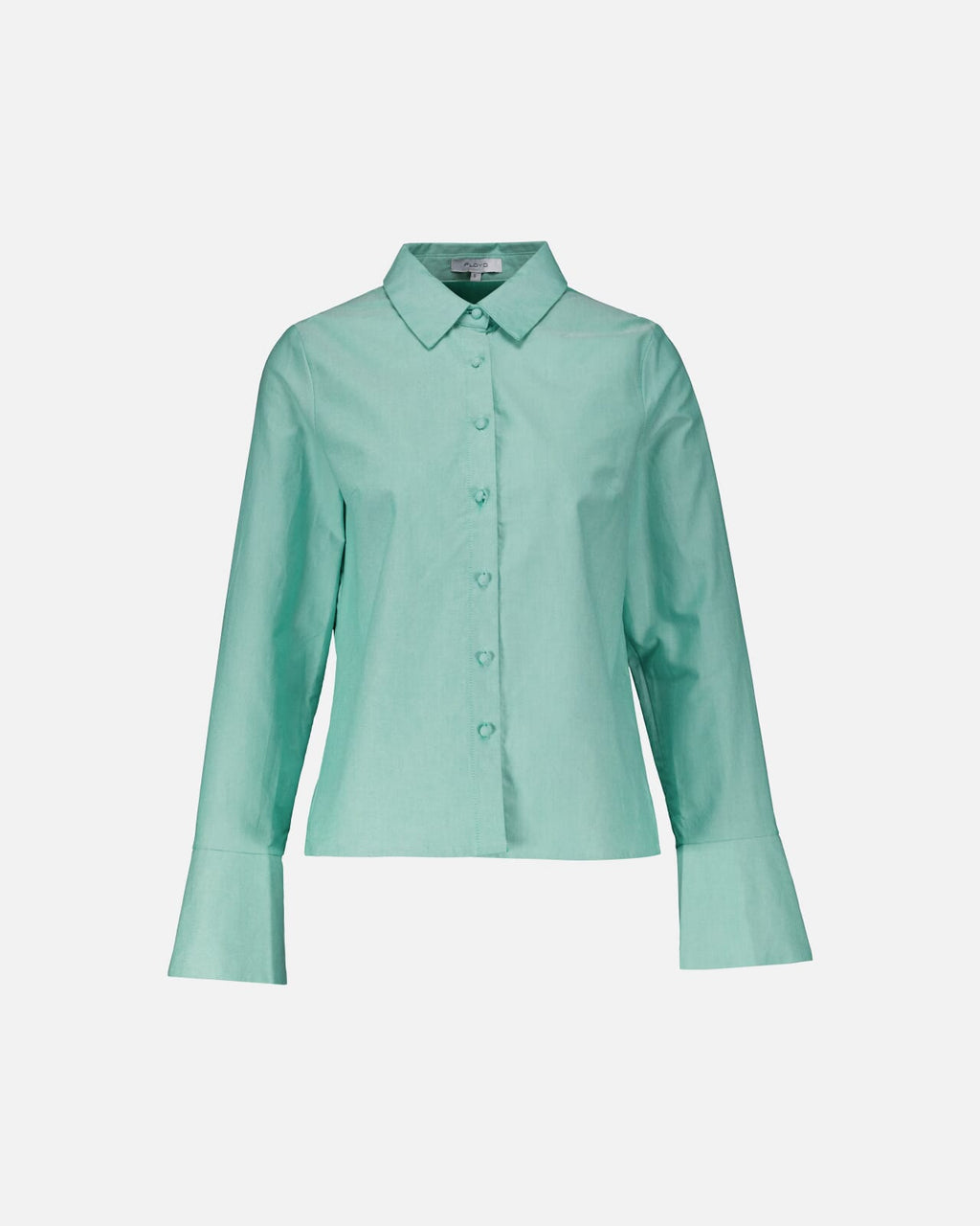 FLOYD Skjorte Cat Cotton - Light Green
