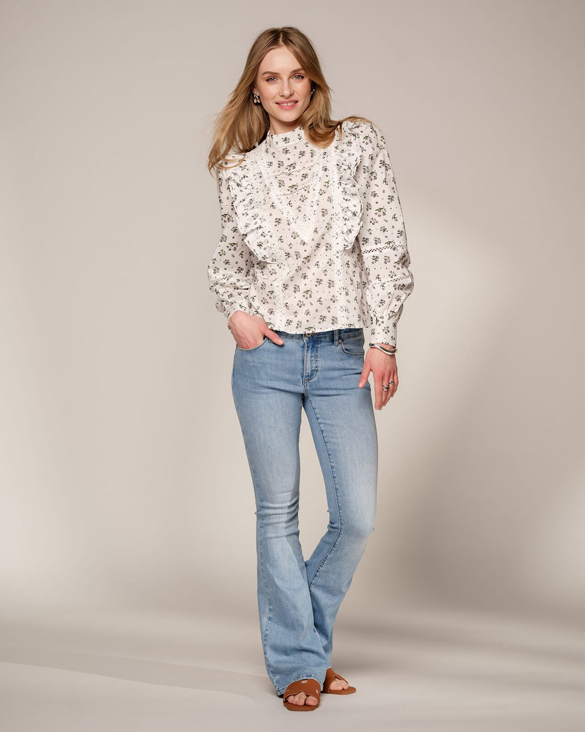 FLOYD Jeans Isabell Back Pocket 1016 - Light Jeans Blue