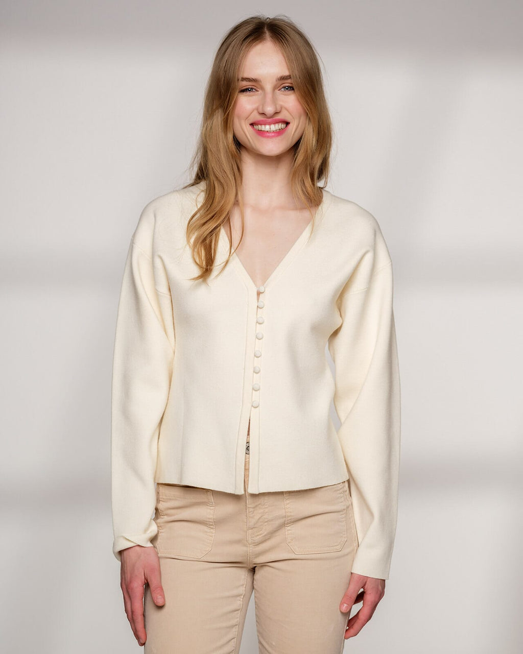 FLOYD Cardigan Alilo - Offwhite