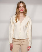 FLOYD Cardigan Alilo - Offwhite