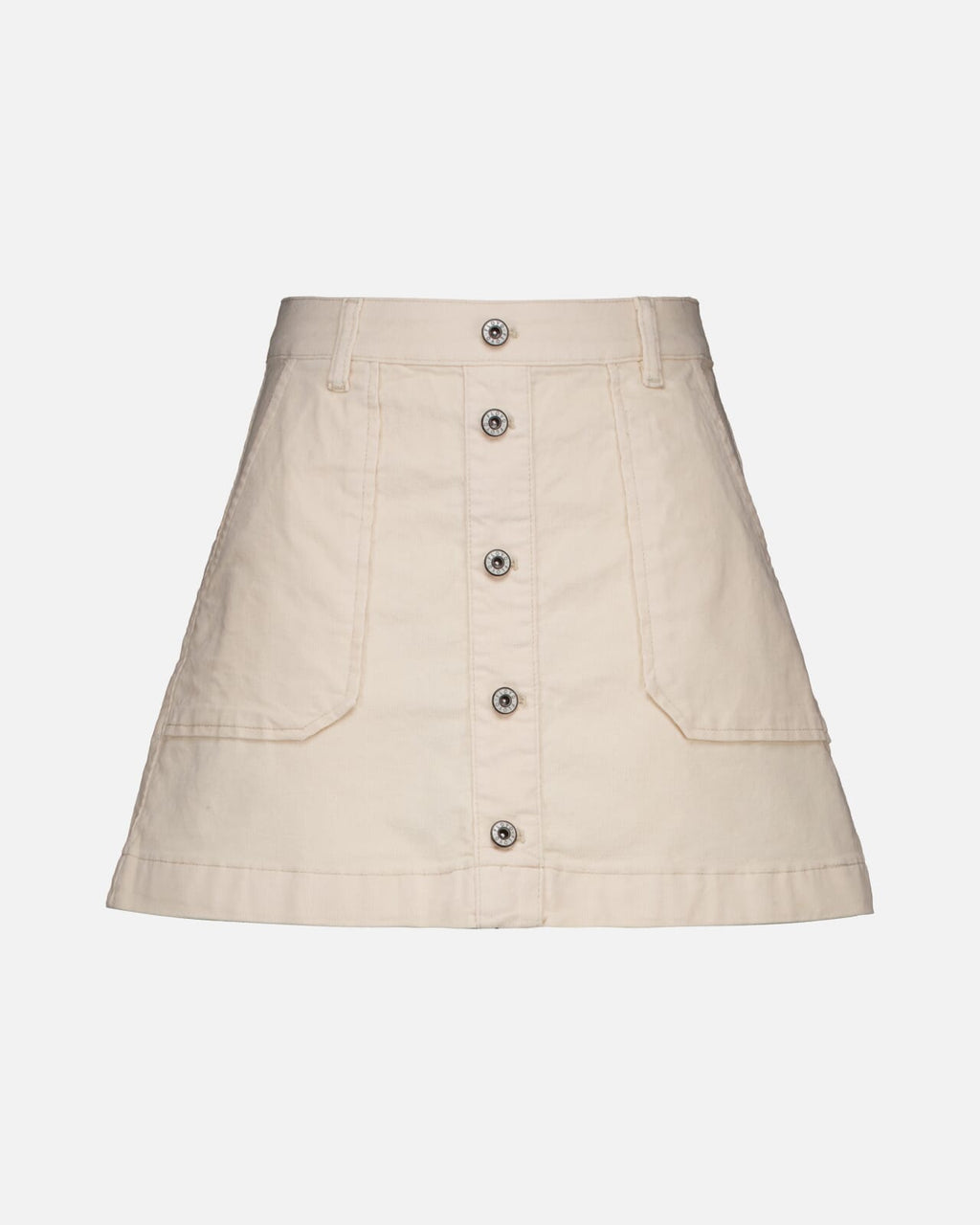 FLOYD Skjørt Alida Cord - Ivory