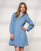 FLOYD Denimkjole Annelisa - Light J. Blue