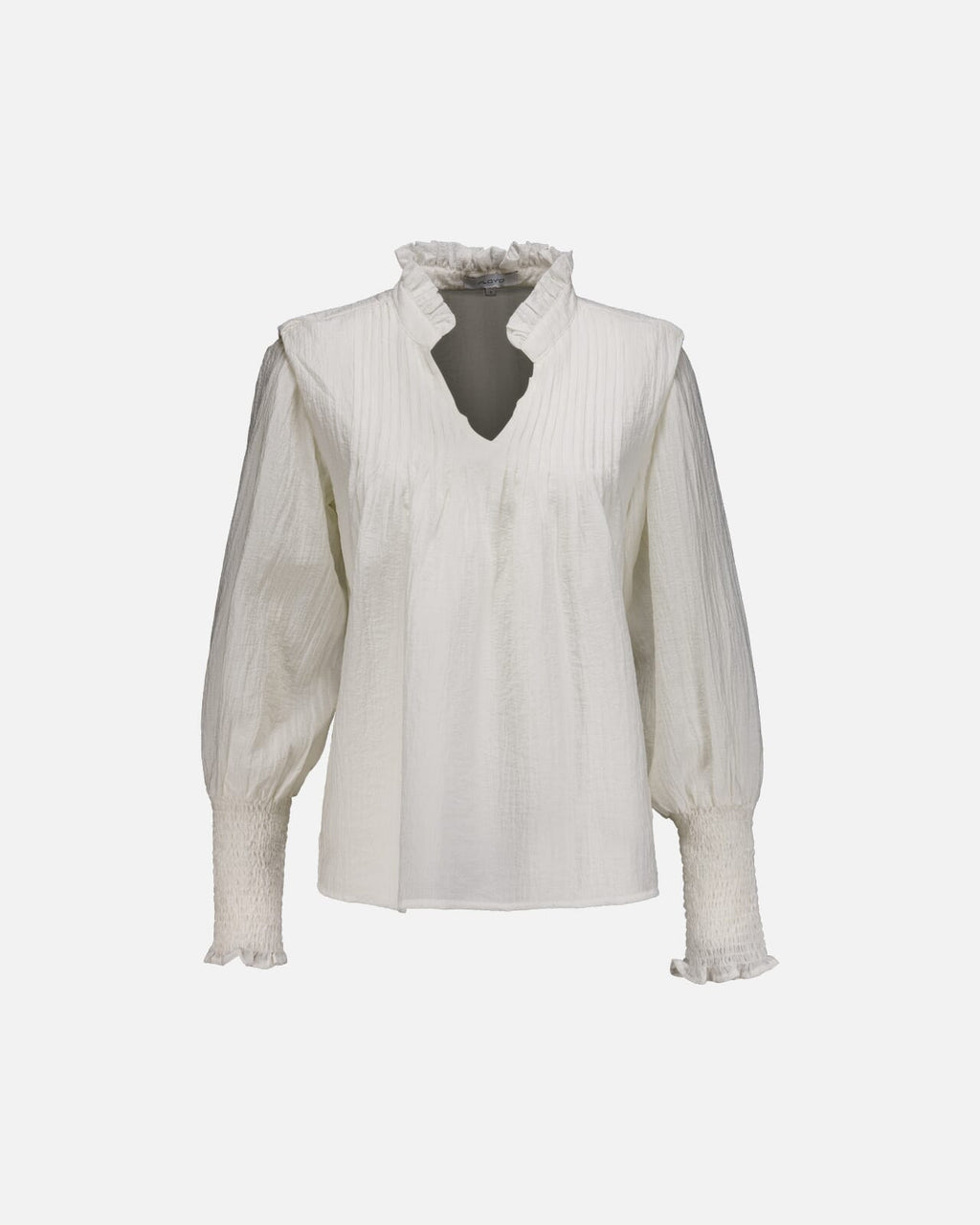 FLOYD Bluse Niki Crepp - Offwhite