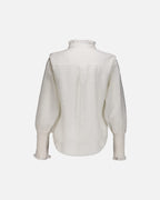 FLOYD Bluse Niki Crepp - Offwhite