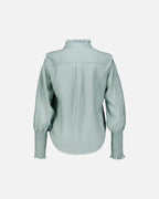 FLOYD Bluse Niki Crepp - Ocean Mist