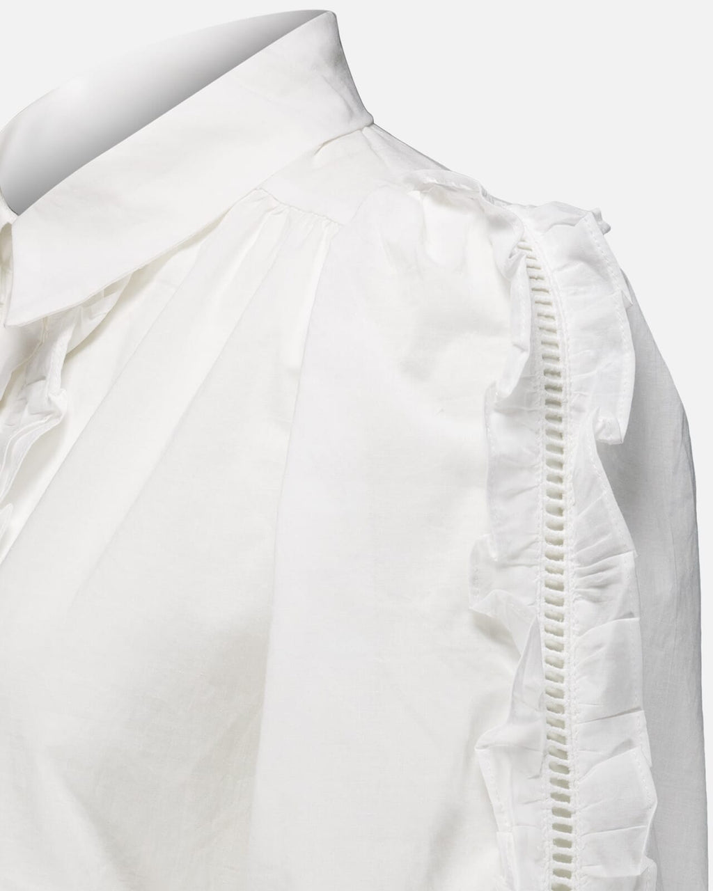 FLOYD Skjorte Sara Uni - White