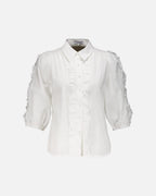 FLOYD Skjorte Sara Uni - White
