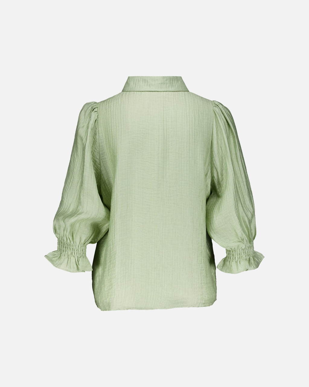 FLOYD Skjorte Norah Wave - Island Green