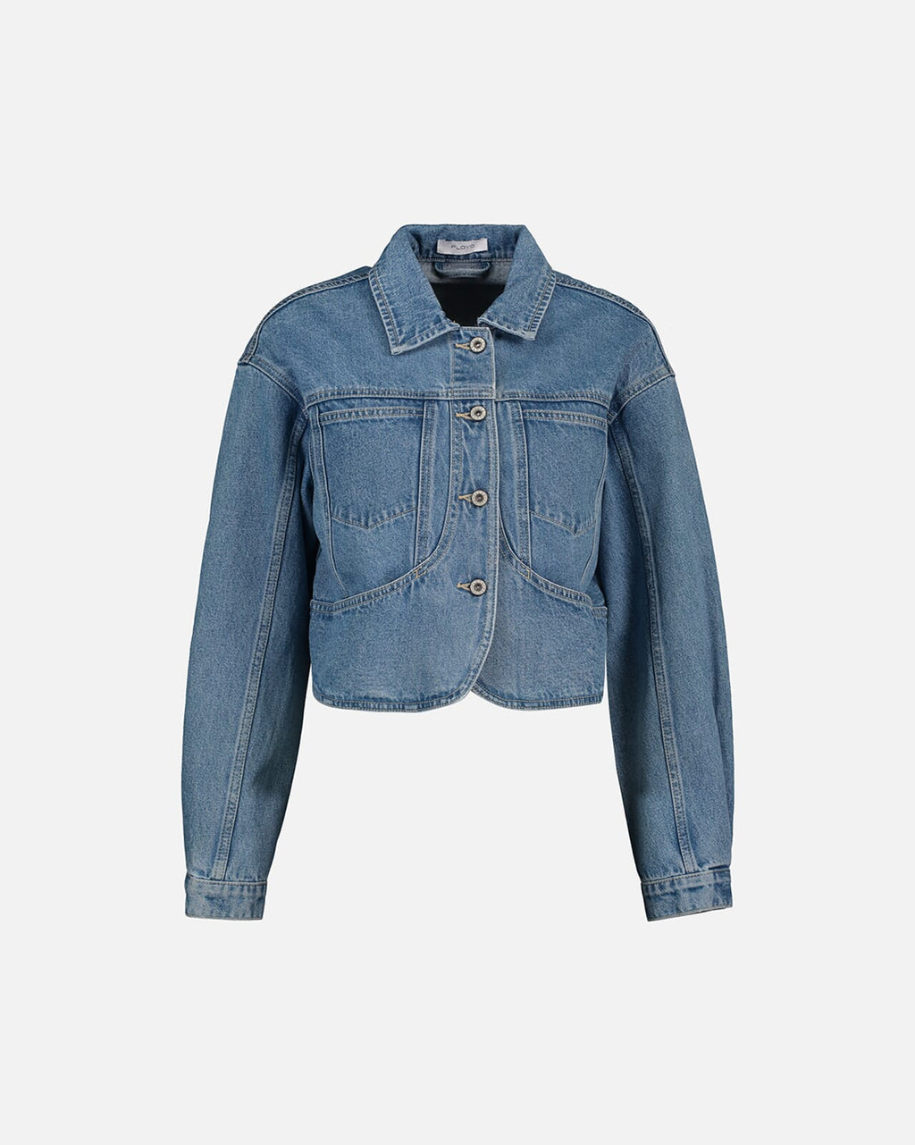 FLOYD Denimjakke Abel - Light Jeans Blue