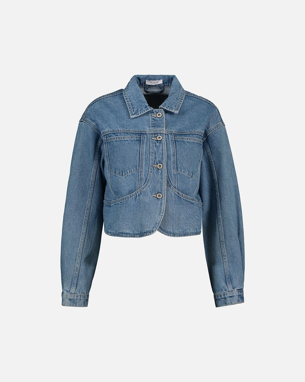 FLOYD Denimjakke Abel - Light Jeans Blue