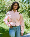 FLOYD Denimjakke Abel 5790 - Peach Puff