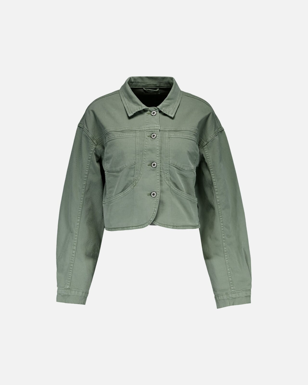 FLOYD Denimjakke Abel 5790 - Kaki Green