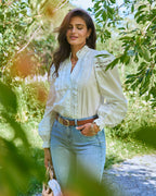 FLOYD Bluse Emila - White