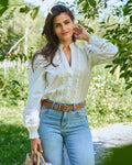 FLOYD Bluse Emila - White