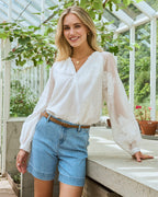 FLOYD Bluse Debbie - Offwhite