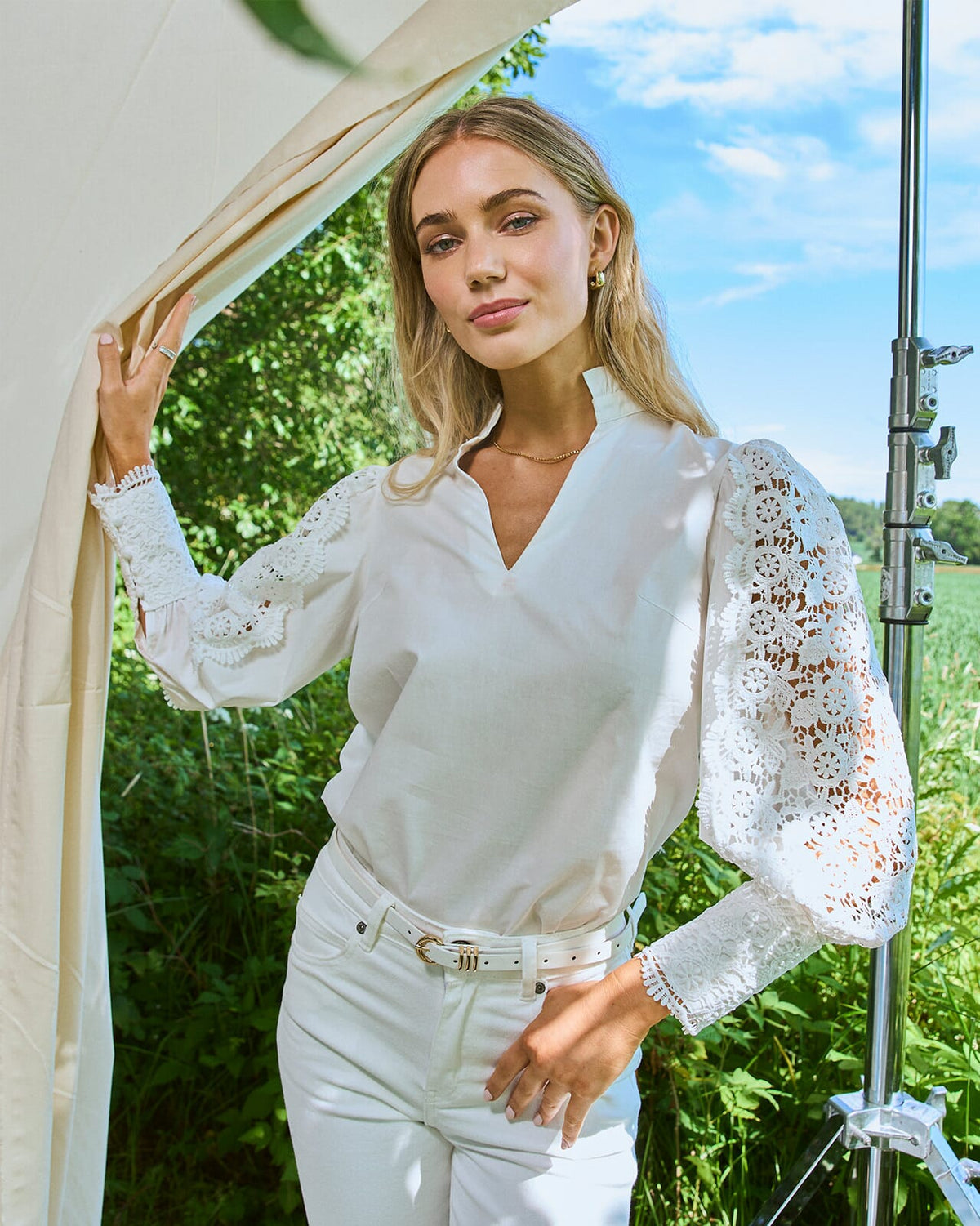 FLOYD Bluse Zena - White