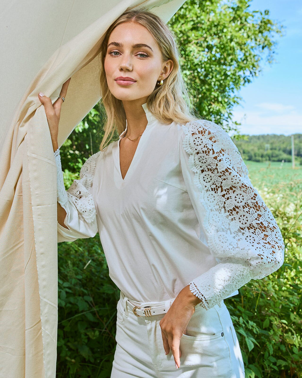 FLOYD Bluse Zena - White