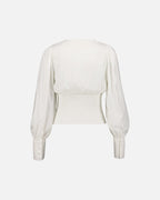 FLOYD Bluse Kendall Uni - White