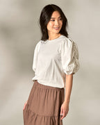FLOYD T-skjorte Livia Basic - White