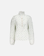 FLOYD Bluse Vanda Flower - Regatta Blue