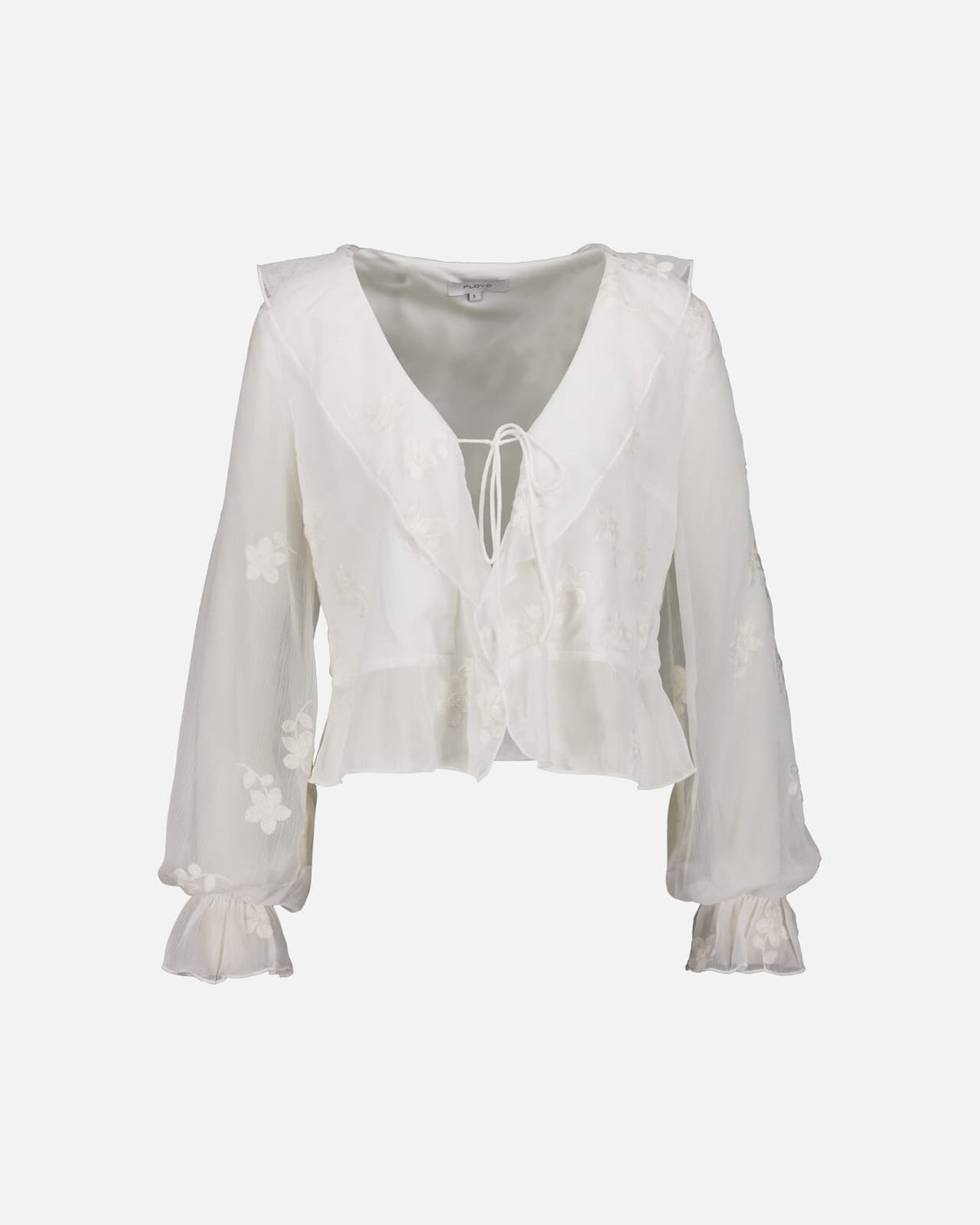 FLOYD Topp Felicia Fia - White