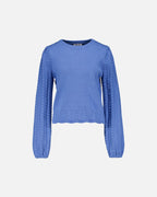 FLOYD Strikkegenser Santina LS - Azur Blue