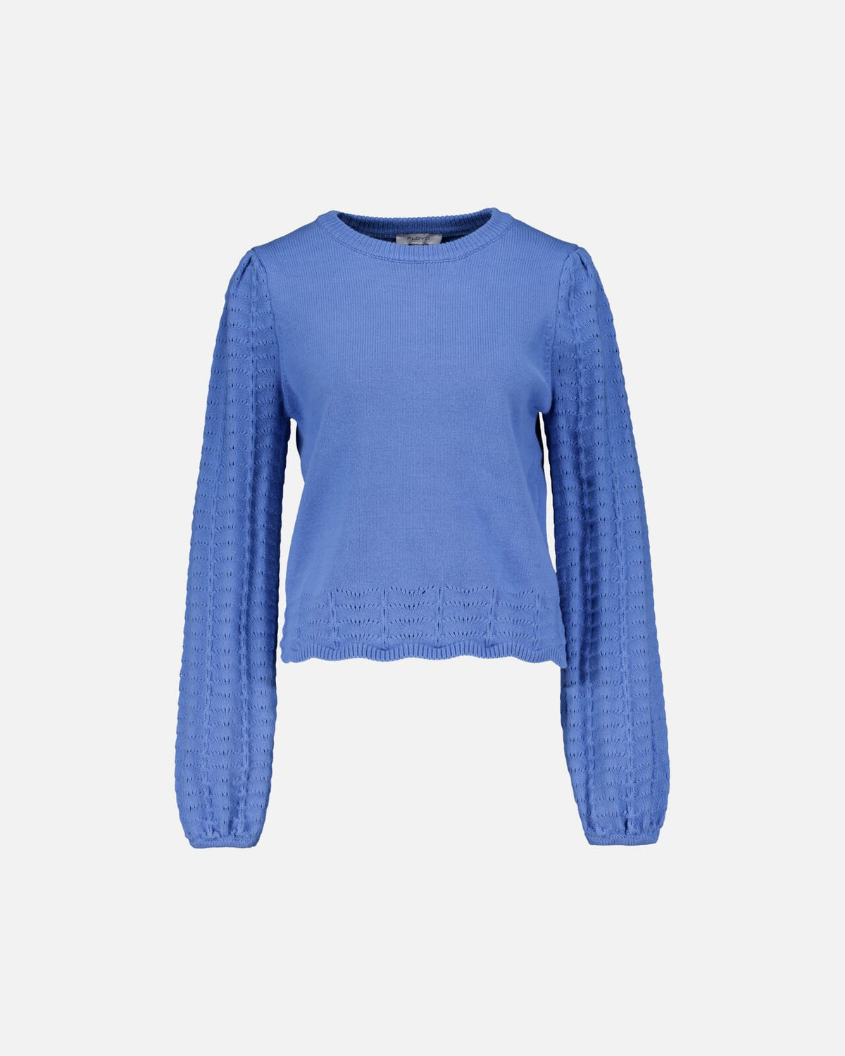 FLOYD Strikkegenser Santina LS - Azur Blue