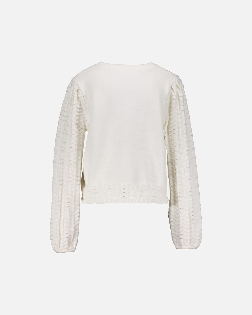 FLOYD Strikkegenser Santina LS - White
