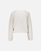 FLOYD Strikkegenser Santina LS - White