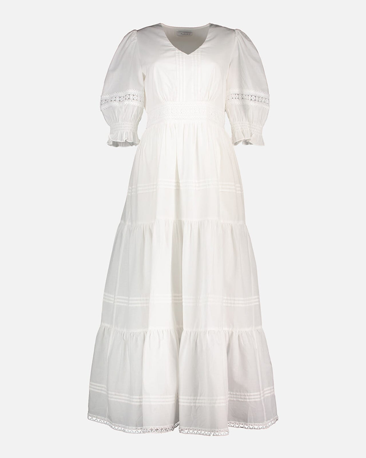 FLOYD Maxikjole Eloisa - Offwhite