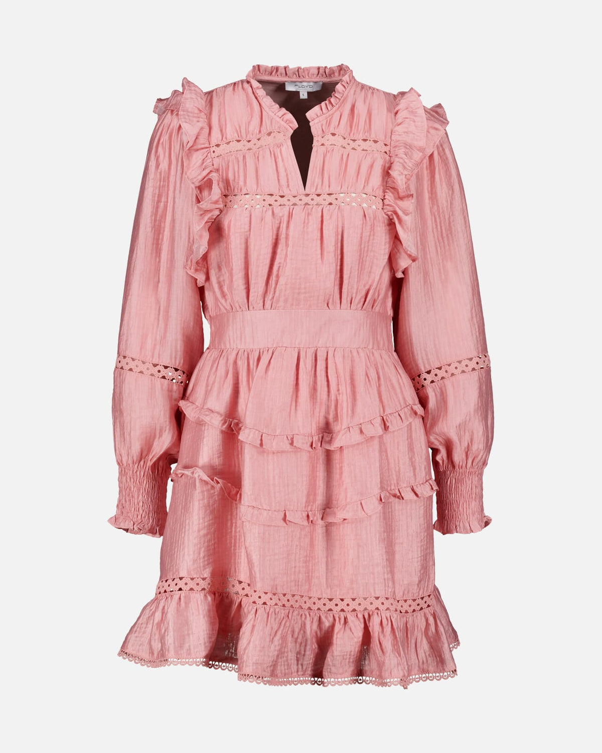 Kjole Hanneli Wave - Rose Petal