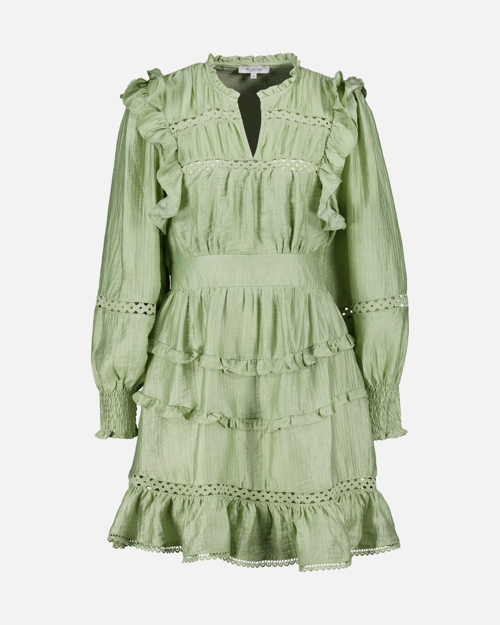 Kjole Hanneli Wave - Island Green