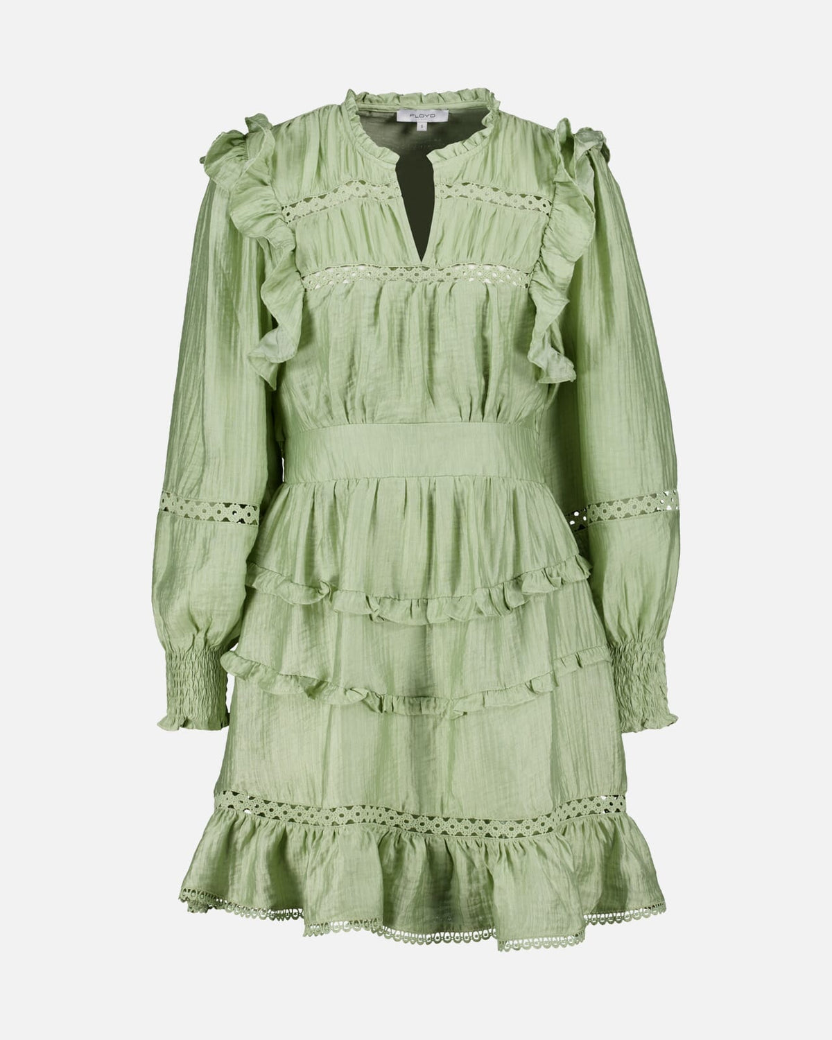 Kjole Hanneli Wave - Island Green