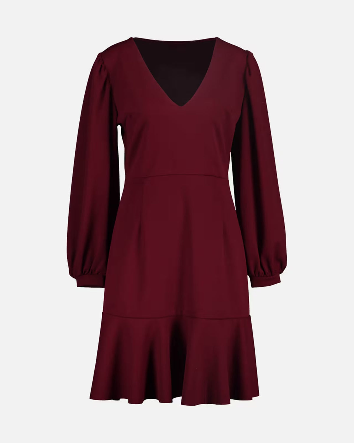 FLOYD Kjole Cissy V LS - Bordeaux