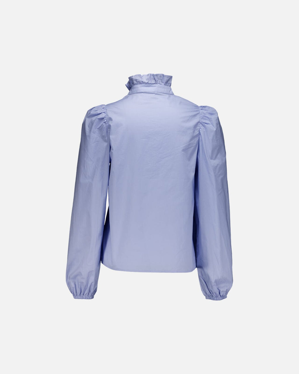 FLOYD Bluse Vanda Cotton Flowerbutton - Regatta Blue