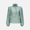 Bluse Vanda Flowerbutton