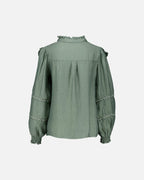 FLOYD Bluse Demi Wave - Mossy Green